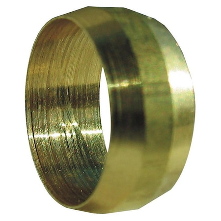 Homeplus+ ATC 1/4 in. Compression X 1/4 in. D Compression Brass Sleeve 6JC124901511092